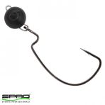 Spro Rigged Bottom Jig Lrf Silikon Yem Zokasi Siyah No: 2/0