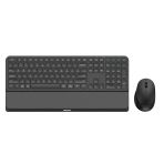 Spt6607b, Siyah, Türkçe Q, 2.4Ghz Bluetooth Kablosuz, Bilek Destekli, Multimedya Klavye Mouse Set