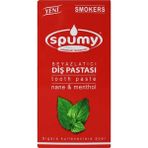 Spumy Beyazlatıcı Diş Pastası 90 ml Bitkisel Özellikli Nane ve Mentol Aromalı