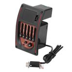 SPYMINNPOO Pikap Gitar Preampı, Akustik Ekolayzır 5 Bant EQ Tuner Amp, Gitaristler Için Faz Anahtarlı 5 Bant Ton Kontrolü Desteği