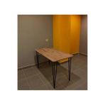 Squall 60×120 Metal Ayaklı Masa Mutfak Masası Çalışma Masası Bilgisayar Masası