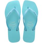 Square Glitter Neon Blue Kadın Terlik 37/38 EU