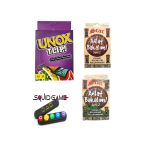 Squid Game 2 Gonggi 5 Taş Unox Tlip + Anlat Bakalım Seri 1 + Seri 2 Oyun Kartı - 4 Lü Set