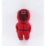 SQUİD GAME PELUS BEBEK KARE MASKE 35cm