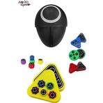 Squid Game Yuvarlak Maske + Kutulu Squid Game Gonggi Squid Game 5 Taş Oyuncak Beştaş
