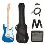Squier 0372820602 Affinity Stratocaster HSS Elektro Gitar Seti (Lake Placid Blue) | Frontman 15G Amfi Dahil Mavi Strat H