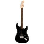 Squier 0373301506 Sonic Stratocaster Hardtail H Gitar (Siyah) | Tek Humbucker Sabit Köprü ve Siyah Pickguard ile Rock Ma