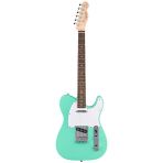 Squier 0379670549 Debut Telecaster Elektro Gitar (Sea Foam Green) | Pastel Yeşil Renk Dayanıklı Donanım ve Net Tonlar
