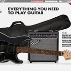 Squier Affinity Stratocaster HSS Laurel Klavye Charcoal Frost Metallic Gig Bag Frontman 15G Elektro Gitar Seti