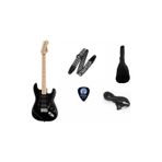Squier Fender Sonic Stratocaster Hss Black Elektro Gitar Seti