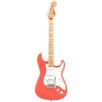 Squier Sonic Stratocaster HSS Akçaağaç Tahitian Coral Elektro Gitar