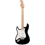 Squier Sonic Stratocaster Lh Akçaağaç Klavye Wpg Black Solak Elektro Gitar
