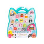 Squish-a-longs 14 Figür + Yüzük Set Seri 3 AL0031
