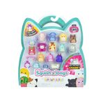 Squish-a-longs 14'lü Paket - Seri 2, Dalga 2 - (14) 1" Mini Squish (4) Aksesuarlı, (1) Halka Bağlantılı ve (1) Koleksiyoncu Kılavuzu