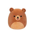Squishmallows Ayı Stokely Peluş Oyuncak 30 Cm - Kahverengi