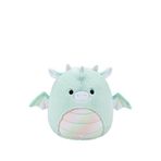 Squishmallows Fuzzamallows Ejderha Joey Peluş Oyuncak 30 Cm