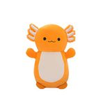 Squishmallows Hugmees Aksolotl Nico Peluş Oyuncak 36 Cm Sqhm00491 - Turuncu