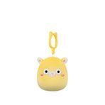Squishmallows Lafi Lama Klipsli Peluş Oyuncak 9 Cm - Sarı