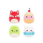 Squishmallows Micromallows 4'lü Figür Peluş Oyuncak 6,5 Cm
