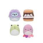 Squishmallows Micromallows 4'lü Figür Peluş Oyuncak