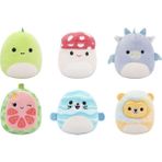 Squishmallows Micromallows 6'lı Figür Peluş Oyuncak 6,5 Cm