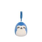 Squishmallows Pablito Tembel Hayvan Klipsli Peluş Oyuncak 9 Cm