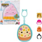 Squishmallows Squish-A-Longs 3 Figür + Yüzük Çantalı Sürpriz Paket Seri 3