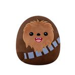 Squishmallows Star Wars Serisi Chewbacca Peluş Oyuncak 25 Cm - Kahverengi