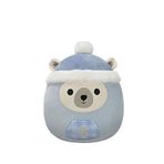 Squishmallows Yılbaşı Serisi Kutup Ayısı Brooke Peluş Oyuncak 20 Cm