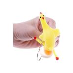 Squishy Yumurtlayan Tavuk Anahtarlık Çanta Ve Cüzdan Süsü Hediyelik
