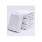 S&R 4 Adet 50x90 Cm Beyaz Otel Havlusu 250 gram El-yüz-baş Havlusu Hotel Collection