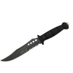 Sr S008B Lejyoner Tırtıklı Bıçağı 29 cm - Kauçuk Sap, Perçinli - Seçenek