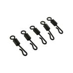 Sr Sazanrig Hızlı Değişim Fırdöndüsü (Quick Change Swivel) Mat Siyah No:8 (10 Adet)
