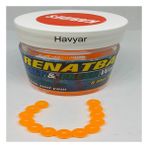 Sr Sazanrig Renat Carp Renatbait Deniz ve Tatlı Su Levrek Çupra Alabalık Silikon Yem Karides Kokulu 6 mm (90 Adet) - havyar