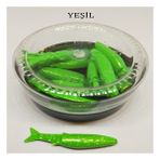 Sr Sazanrig Renatcarp Trout Peynir (Cheese) Kokulu Özel Seri Yüzen Silikon Ringa Yavru Balık Alabalık Yemi - Yeşil