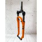 Sr Suntour Xcm30 29"Jant Gidondan Kilitlenebilir Bisiklet Maşası Turuncu 1-1/8 Qr Maşa Disk Fren