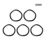 Sram Aynakol Seti için Ultra İnce Çelik Ayar Contası, 24 mm ve 30 Mm Alt Braket Ara Parça Dalga Yıkayıcı, Bisiklet Aktarma Organları Ayarına Hassas Uyum, 5'li Paket (30 mm)