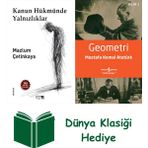 Src Kitap Kanun Hükmünde Yalnızlıklar + Geometri + Dünya Klasiği Hediye - Hayır