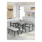 Src Serisi Balkon, Bahçe, Cafe, Köşe Takımı, Balkon Köşe Takımı - Bendir Masalı - Açık Gri
