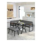 Src Serisi Balkon, Bahçe, Cafe, Köşe Takımı, Balkon Köşe Takımı - Bendir Masalı - Koyu Gri