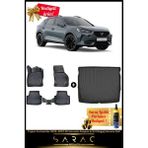Srcmats Cupra Formentor 2020-2023 Uyumlu Araca Özel 3D Havuzlu Paspas & Üst Bagaj Havuzu Seti - Siyah