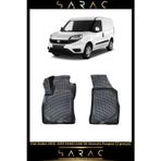 Srcmats Fiat Doblo Panelvan 2012 Model Araca Özel 3D Havuzlu Paspas(2 Parça)