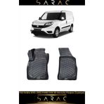 Srcmats Fiat Doblo Panelvan 2021 Model Araca Özel 3D Havuzlu Paspas(2 Parça)