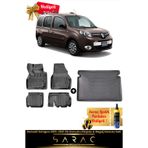 Srcmats Renault Kangoo 2015-2021 Araca Özel 3D Havuzlu Paspas & Bagaj Havuzu Seti+(Hediyeli!)