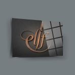 Srd Concept Elif 1 Cam Tablo-Islami Tablo-Dini Tablo - 30x45 - Renkli