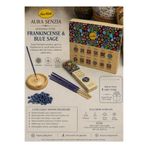 sree vani Aura Senzia Serisi Frankincense& Blue Sage Tütsü LAPİS LAZULİ DOĞAL TAŞ