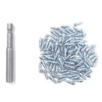 Sreuyong 100 adet sivri lastikler evrensel Scooter tekerlek lastiği sivri çiviler lastikler kaymaz vida saplama Trim 4X9mm