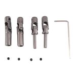 Sreuyong 2PCS Upgrade Metal Driving Shaft for 1/16 B14 B14K B16 B16K MN90 MN90K MN91 RC Car Parts Crawlers Truck,Titanium