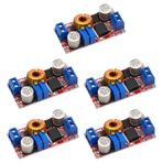 Sreuyong 5 adet 5A DC DC CC CV lityum pil şarj kurulu Led güç dönüştürücü 5-32V 0.8-30V lityum şarj modülü XL4015 kurulum
