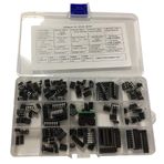Sreuyong IC Chip Çeşitleri 150 Adet, Opamp, Osilatör, Pwm, PC817, NE555, LM358, LM324, JRC4558, LM393, LM339, NE5532 Soketler Dahil
